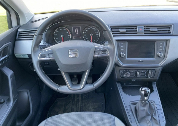 Seat Ibiza cena 56457 przebieg: 15610, rok produkcji 2019 z Rydułtowy małe 596